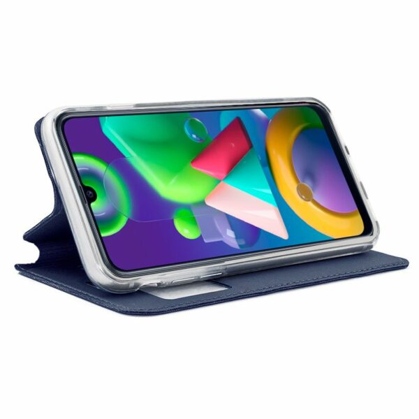 Funda COOL Flip Cover para Samsung M215 Galaxy M21 Liso Azul - Image 2
