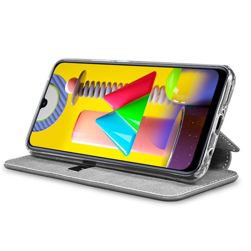 Funda COOL Flip Cover para Samsung M315 Galaxy M31 Dibujos Fresas - Image 2