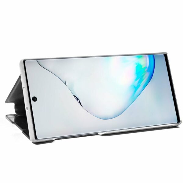Funda COOL Flip Cover para Samsung N970 Galaxy Note 10 Clear View Plata - Image 2