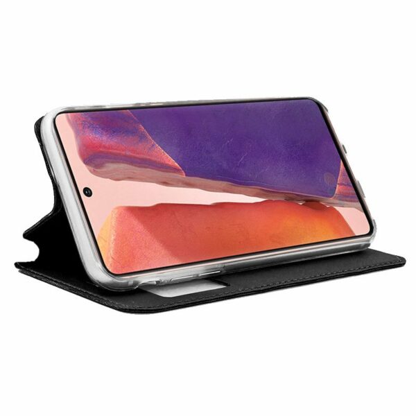 Funda COOL Flip Cover para Samsung N980 Galaxy Note 20 Liso Negro - Image 2