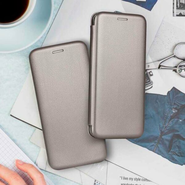 Funda COOL Flip Cover para Samsung S901 Galaxy S22 Elegance Plata - Image 6