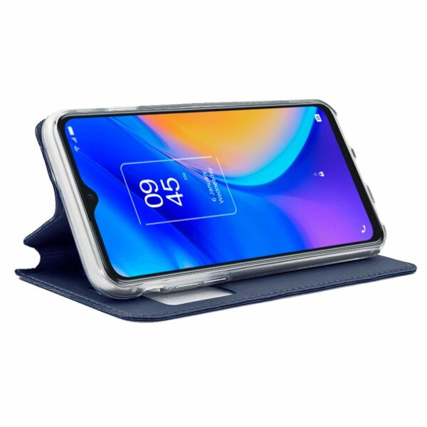 Funda COOL Flip Cover para TCL 20 SE Liso Azul - Image 2
