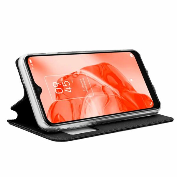 Funda COOL Flip Cover para TCL 205 Liso Negro - Image 2