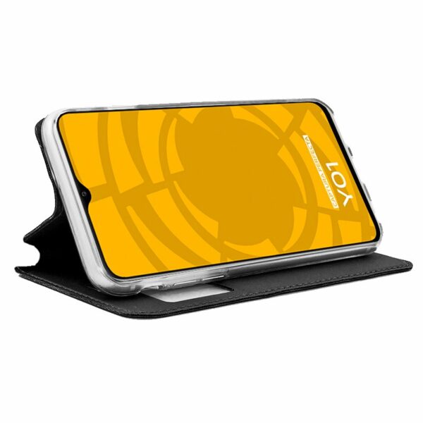 Funda COOL Flip Cover para Vivo Y01 Liso Negro - Image 2