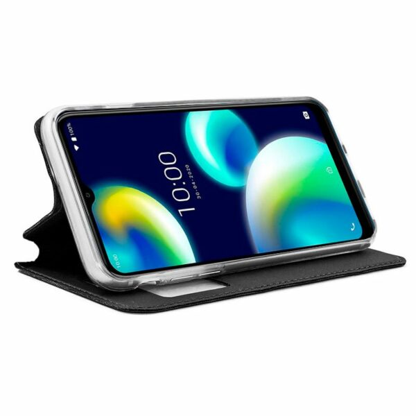Funda COOL Flip Cover para Wiko View 4 / View 4 Lite Liso Negro - Image 2