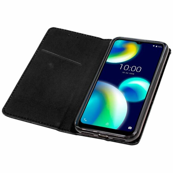 Funda COOL Flip Cover para Wiko View 4 / View 4 Lite Liso Negro - Image 3