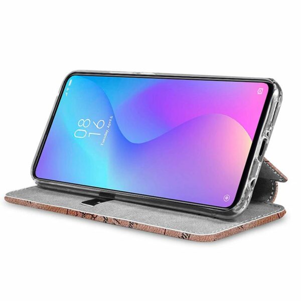 Funda COOL Flip Cover para Xiaomi Mi 9T / Mi 9T Pro Dibujos Mapa - Image 2