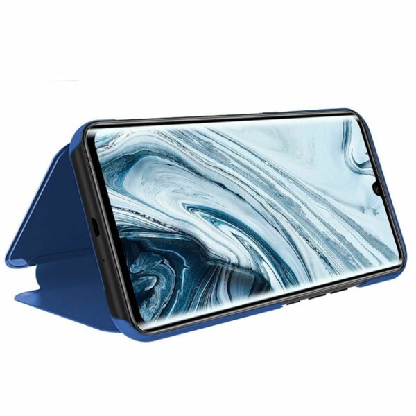 Funda COOL Flip Cover para Xiaomi Mi Note 10 / Mi Note 10 Pro Clear View Azul - Image 2