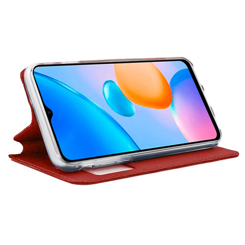 Funda COOL Flip Cover para Xiaomi Redmi 10 5G Liso Rojo - Image 2