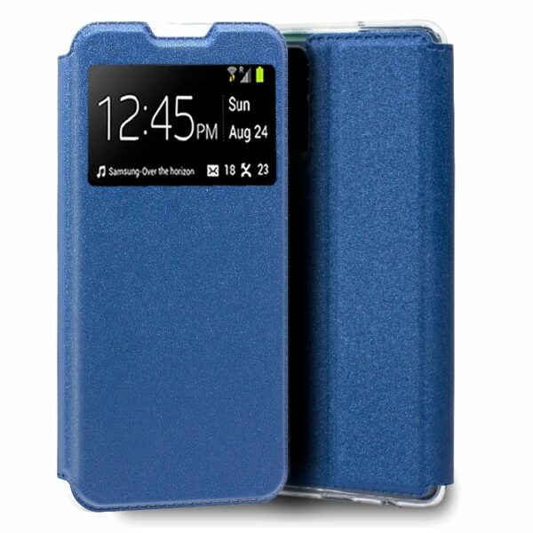 Funda COOL Flip Cover para Xiaomi Redmi 10C Liso Azul