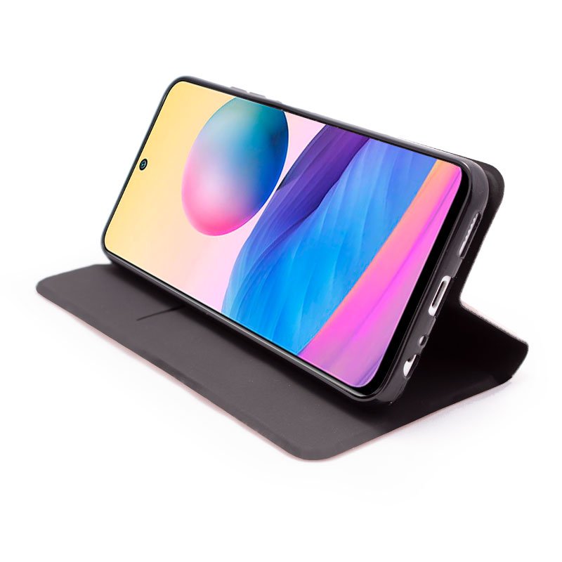 Funda COOL Flip Cover para Xiaomi Redmi Note 10 5G / Pocophone M3 Pro 5G Elegance Negro - Image 7