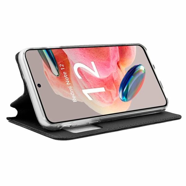 Funda COOL Flip Cover para Xiaomi Redmi Note 12 Liso Negro - Image 2