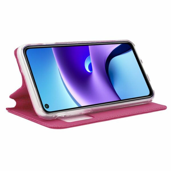 Funda COOL Flip Cover para Xiaomi Redmi Note 9T Liso Rosa - Image 2
