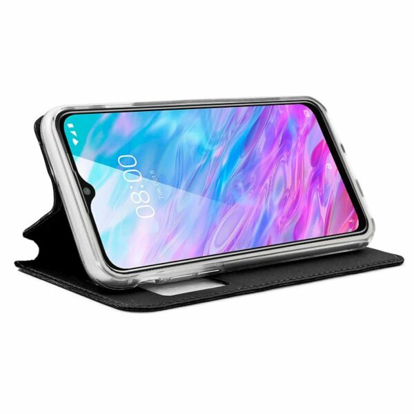 Funda COOL Flip Cover para ZTE Blade 10 Smart Liso Negro - Image 2