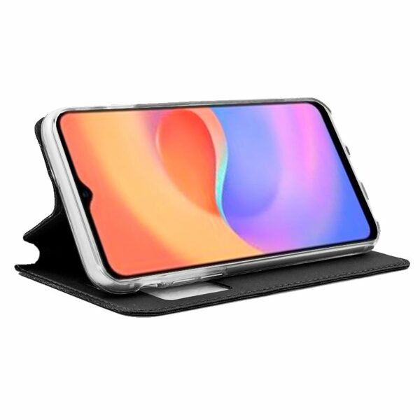 Funda COOL Flip Cover para ZTE Blade A52 Lite Liso Negro - Image 2
