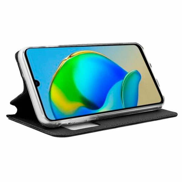 Funda COOL Flip Cover para ZTE Blade V40 Vita / Blade A72 Liso Negro - Image 2