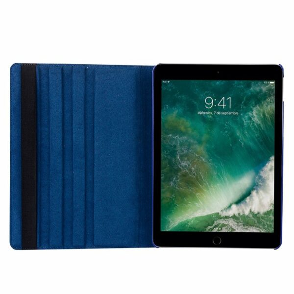 Funda COOL para iPad Pro 10.5 / iPad Air 2019 10.5 Giratoria Polipiel Azul - Image 4