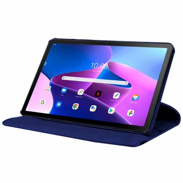 Funda COOL para Lenovo Tab M10 Gen 3 Polipiel Liso Azul - Image 2