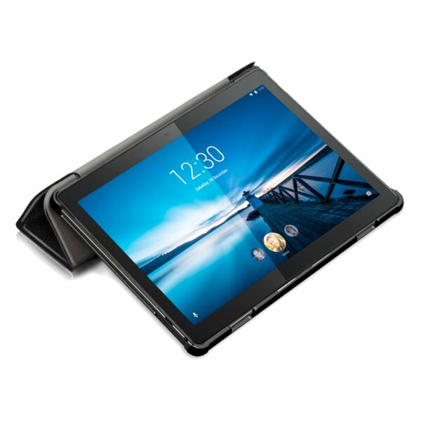 Funda COOL para Lenovo Tab M10 (TB-X505F / TB-X605F) Polipiel Liso Negro 10.1 pulg - Image 7