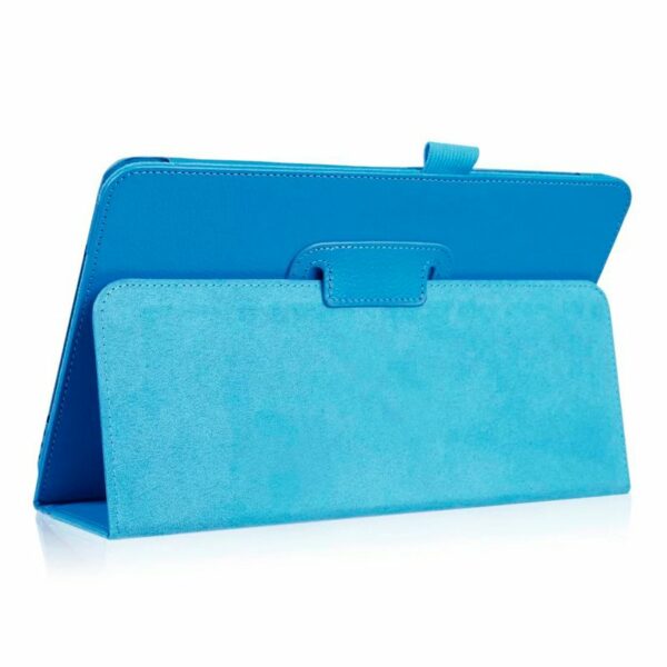 Funda COOL para Samsung Galaxy Tab A (2018) T590 / T595 Polipiel Liso Azul 10.5 pulg - Image 4