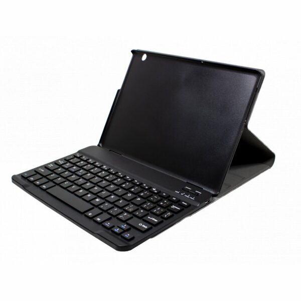 Funda COOL para Samsung Galaxy Tab A7 T500 / T503 / T505 Polipiel Liso Negro Teclado Bluetooth 10.4 Pulg - Image 4