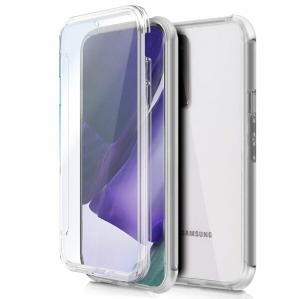 Funda COOL Silicona 3D para Samsung N985 Galaxy Note 20 Ultra (Transparente Frontal + Trasera)