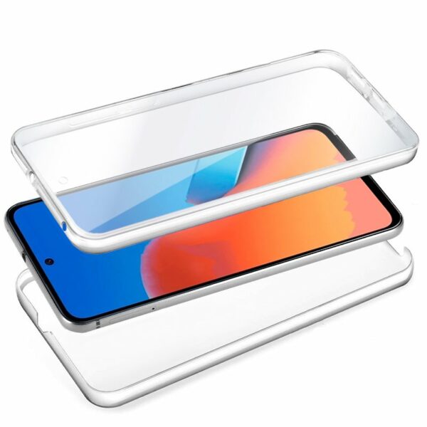 Funda COOL Silicona 3D para Xiaomi Redmi 12 (Transparente Frontal + Trasera) - Image 2