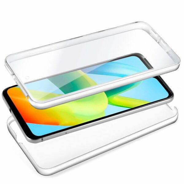 Funda COOL Silicona 3D para Xiaomi Redmi A1 / A2 (Transparente Frontal + Trasera) - Image 2