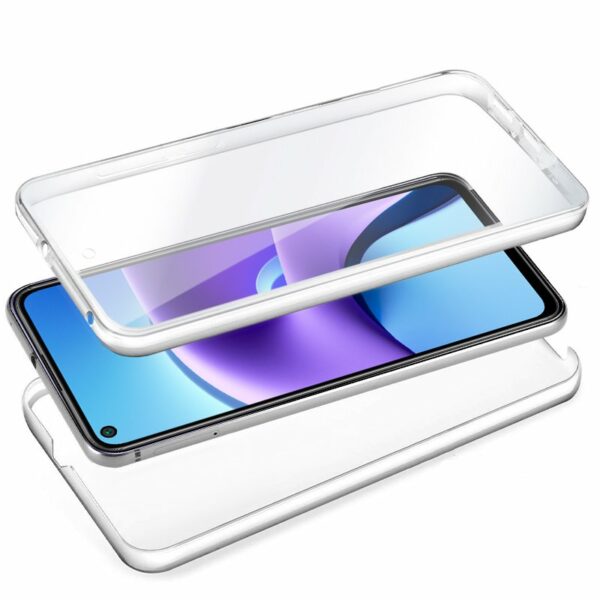 Funda COOL Silicona 3D para Xiaomi Redmi Note 9T (Transparente Frontal + Trasera) - Image 2