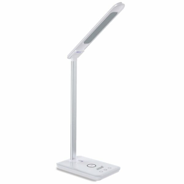 Lámpara LED con Base Carga Inalámbrica Qi COOL Fold Blanco - Image 3