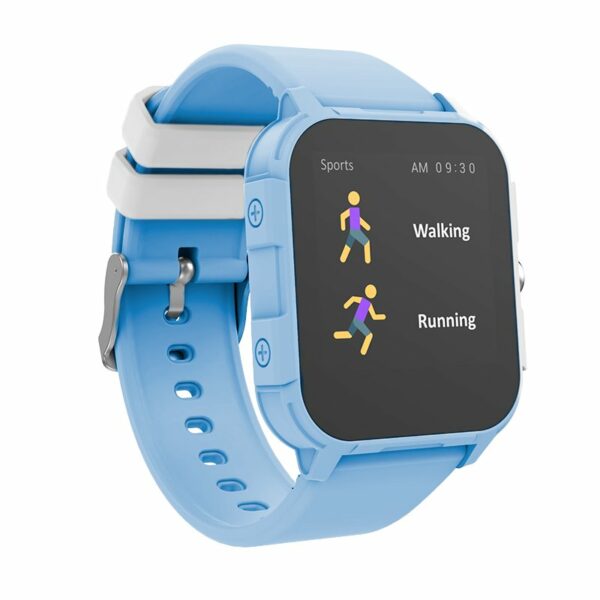 Smartwatch COOL Junior Silicona Azul (Salud, Deporte, Sueño, IP68, Juegos) - Image 4