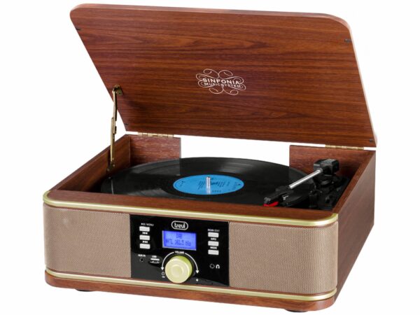 TOCADISCOS ESTÉREO DAB+ BLUETOOTH USB ENTRADA AUXILIAR TREVI TT 1042 DAB