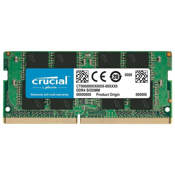 Memoria ram ddr4 8gb crucial - sodimm - 3200 mhz - pc4 21300 cl22