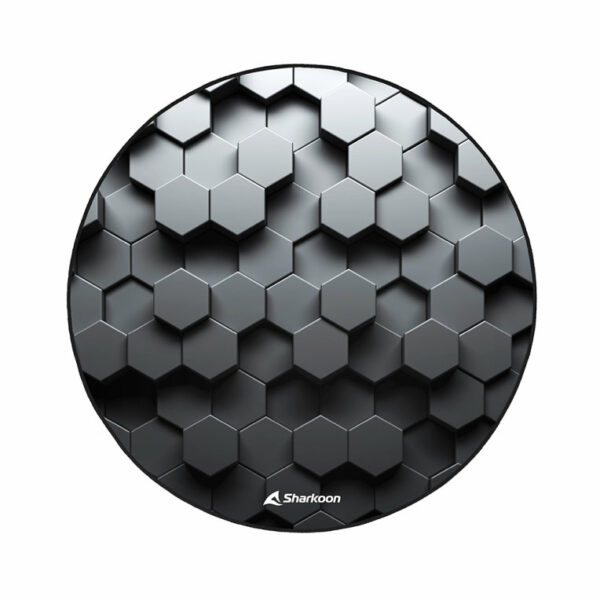 Alfombrilla suelo gaming sharkoon skiller sfm11 hex 120 cm