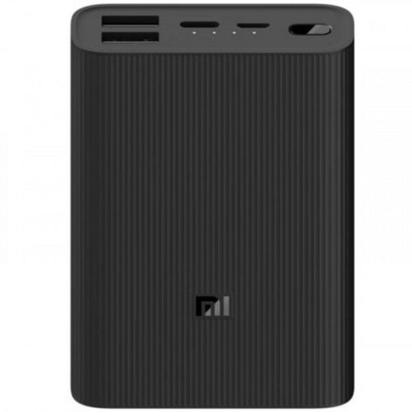 Powerbank 10000mah xiaomi mi power bank 3 ultra compac -  negra