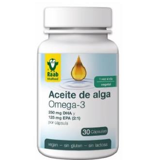 ÓLEO DE ALGA omega 3 1183mg 30cap. SG VEGAN