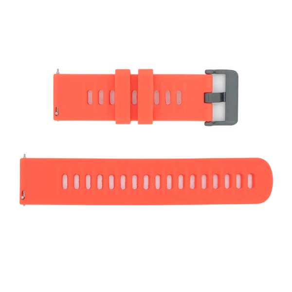 CORREA SMART SILICONA CORAL PARA SMARTWATCH 22MM