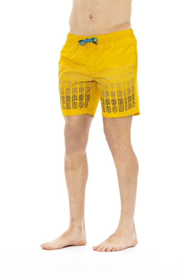 Bikkembergs Beachwear Roupa de banho BKK1MBM02_YELLOW - Image 2