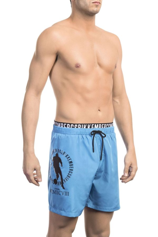 Bikkembergs Beachwear Roupa de banho BKK1MBM07_LIGHTBLUE