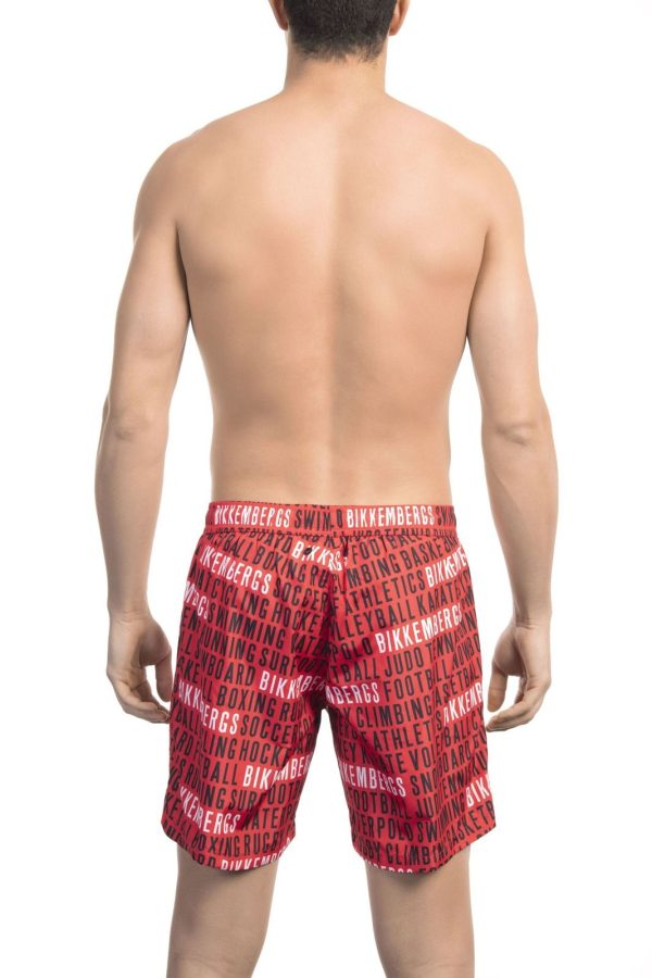 Bikkembergs Roupa de banho BKK1MBM17_RED_D - Image 2