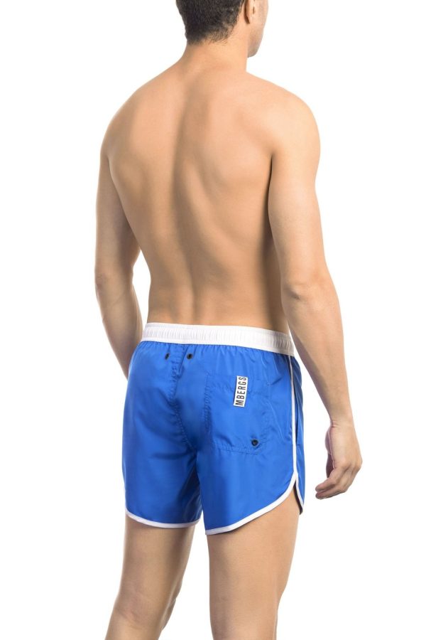 Bikkembergs Beachwear Roupa de banho BKK1MBS04_BLUE - Image 2