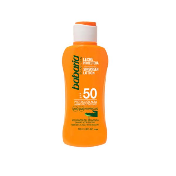 Babaria Leche Solar Protectora Aloe Vera Spf50 100ml