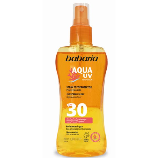 Babaria Sol Fotoprotector Bifasico Spf30 Spray 200ml