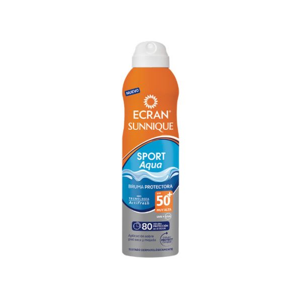 Ecran Sunnique Sport Aqua Bruma Protectora Spf50 250ml