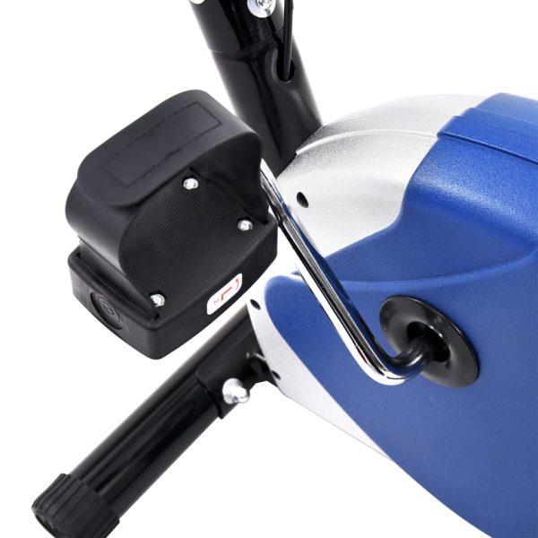 Bicicleta estática com resistência por cinta azul - Image 9