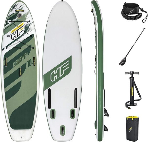 Bestway 65308 -  tabla paddle surf hinchable hydro - force kahawai 3 -10m con remo - bomba y bolsa