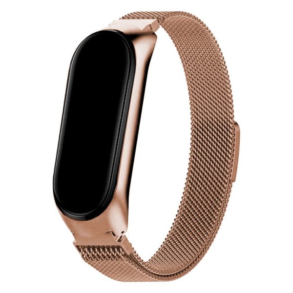 Correa COOL para Xiaomi Smart Band 8 Metal Rose Gold - Image 3