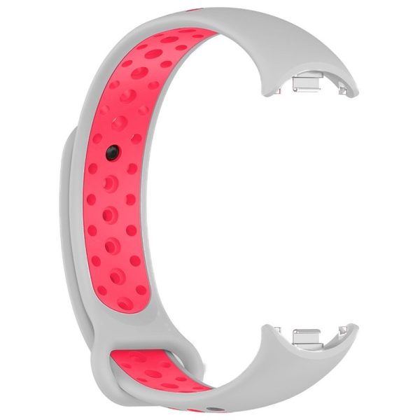 Correa COOL para Xiaomi Smart Band 8 Sport Gris-Rosa - Image 2