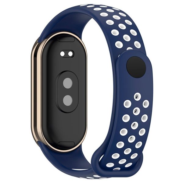 Correa COOL para Xiaomi Smart Band 8 Sport Marino-Blanco - Image 3