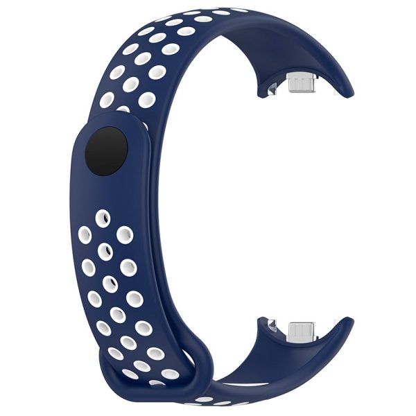 Correa COOL para Xiaomi Smart Band 8 Sport Marino-Blanco - Image 4